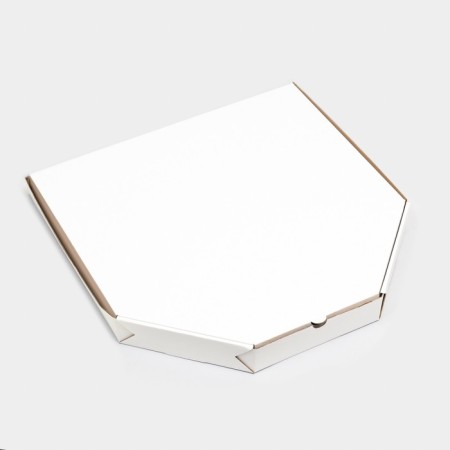 Pizza packaging, white, 42 x 42 x 4.5 cm, set 10 pcs,-1