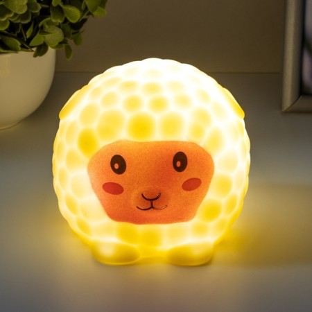 Night of the "lamb" LED from LR44 batteries yellow 9x9x8 cm Risalux-2