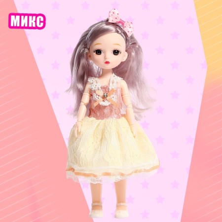 Carbonnic doll "Flower style", mix-8
