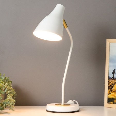 Table lamp "Thomas" 1x40W E27 white 25x15.5x54cm Risalux-1