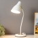 Table lamp "Thomas" 1x40W E27 white 25x15.5x54cm Risalux