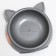 Bowl bowls of 200 ml, 15 x 3.7 cm, gray