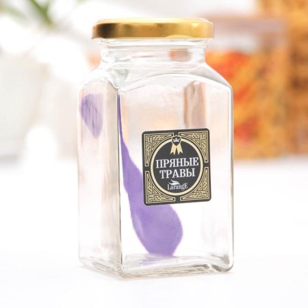 Bank for storing spices "Spicy grasses", 312 ml-1