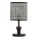 Tyrell board lamp E27 40W Black 16x16x30 cm Risalux