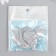 Decor for creativity plastic "Brilliant wings" silver 2.2x3.3 cm