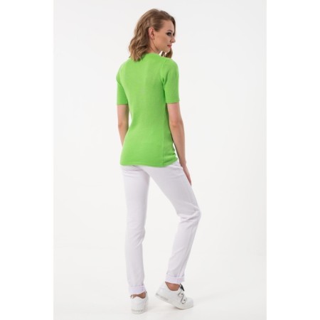 Female jumper, size 42, green color-2