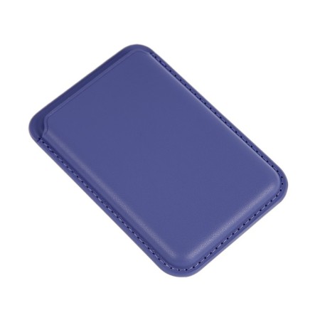 Cartholder for phone, leather, magsafe, blue-1