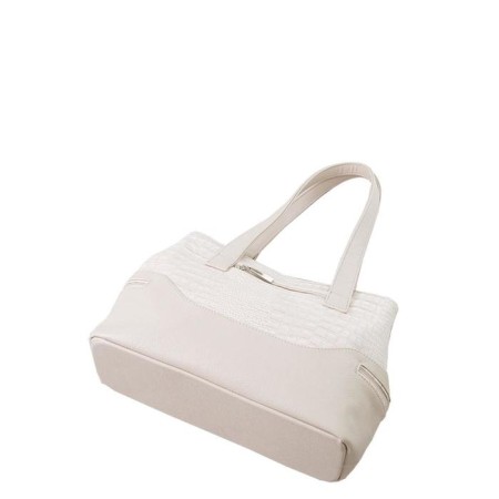 Bag Women's claim, lightning, beige color-1