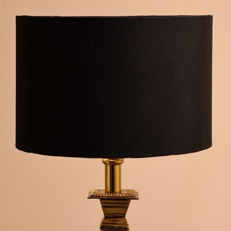Lamp desktop "Steel" 1x60W, E27 golden-black 31x31x66 cm-2