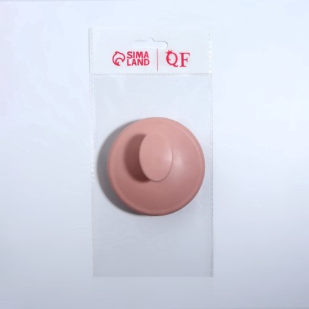 Brush - head washing massage, 8 × 8 × 6 cm, pink color-6