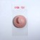 Brush - head washing massage, 8 × 8 × 6 cm, pink color