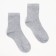 Women's socks, gray color, size 23-25