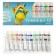Temporary paints in Koh-I-Noor tubes, 10 colors x 16 ml, without brush