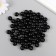 Set of beads "pearls" d 12 mm, 250 gr, black