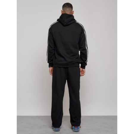 Sports suit men's, size 56, black color-2
