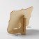 Cretaceous price tag “on a stand” 10 × 9.5 × 5, elongated angles, (packaging 10 pcs.), Black color