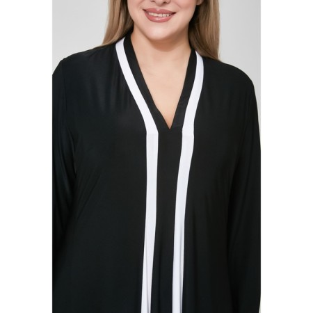 Female dress, size 54, black color-6