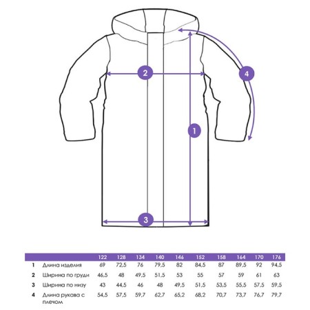 Demi -season coat for the boy PlayTode, height 146 cm-14