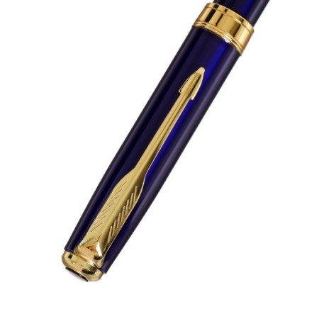 Handle Gift Ballic Calligrata, in the leatherette case PB S, rotary, blue case with gold-3