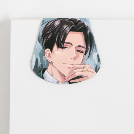 Magnetic bookmarks on the book “Anime. Guys ", 3 pcs.-5
