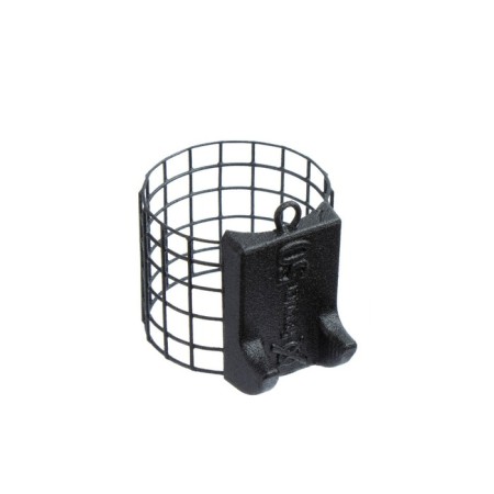 Metallic feeder X-Feeder Me Batman M Grid, Matt Black, 50 g, 30 ml-1