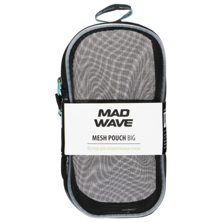 Case for swimming glasses Mesh Pouch Big, M0703 03 0 00W, black color-2