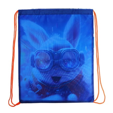 A bag for shoes 420 x 340 mm, Calligrata MSO-5C, (soft polyester, density 210D), "Fluffy Friend Hare"-2