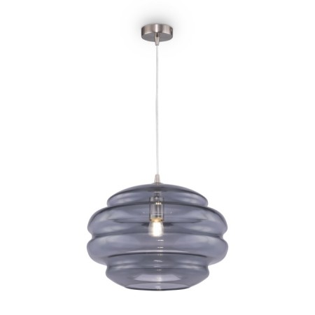 Suspension lamp Maytoni P078PL-01SG, E27, 1x60 W, 401x401x1823 mm, Nickel-2