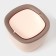 Garbage bin "Santor" 2.5l, 16.5x16x12.5 cm, beige color
