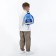 Children's backpack on a zipper, "chosen", blue color