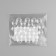 A set of buttons, 2 punctures, d = 11 mm, 25 pcs, the color is transparent