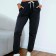 Female trousers, graphite color, size 42