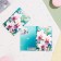 Postcard "On Birthday!" flowers, leaves, 12.5 x 19.4 cm