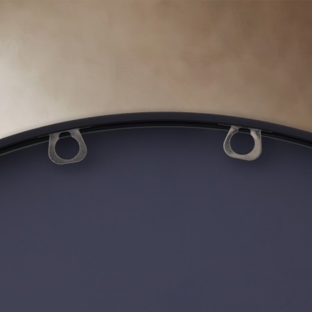 Mirror "Black matte", wall, 40 × 3 cm-3