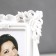 Photo frame plastic 10x15 cm "eclectica" white 20.5x16 cm