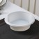 Plate plastic disposable soup "Extra", d = 17 cm, 500 ml, white color, mix shape