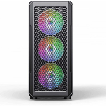 The ACCORD 3338 Building Boil without PSU ATX 1xusb2.0 1xusb3.0 1xusb3.1 Audio Bott PSU-7