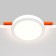 The built-in lamp Technical DL2001-L12W, 12W, 9.5x9.5x3.2 cm, LED, 750LM, 3000K, white color