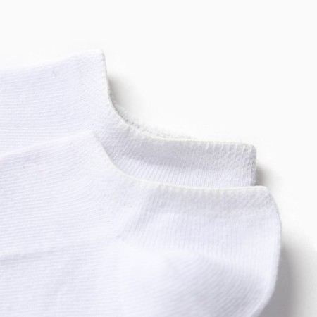 Children's socks LB 132, white color, rr 32-36-1