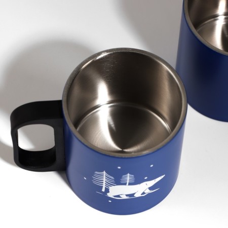 New Year! New Year's set "Zimushka", thermos 500 ml, mug 2 pcs-14
