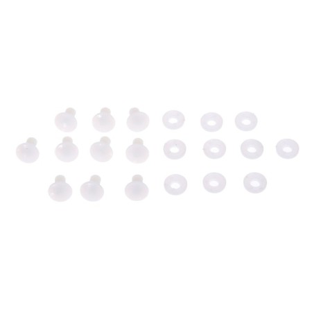 Joint for toys, size 1 pc: 15 mm, set 10 pcs.-3
