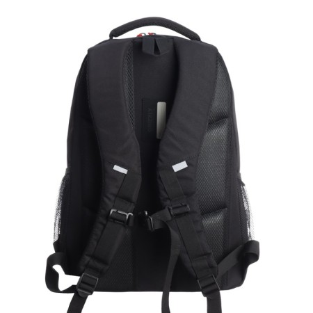 Youth backpack 47 x 32 x 17 cm, Grizzly, ergonomic back, laptop department, black-4