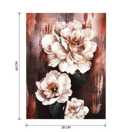 Painting "Flowers", 30 x 40 cm-2