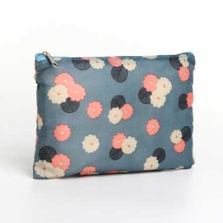 Cosmetic bag with lightning, blue color-4