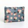 Cosmetic bag with lightning, blue color