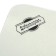 Bath and sauna rug, white with black embroidery "Dobroparov", 45x35 cm