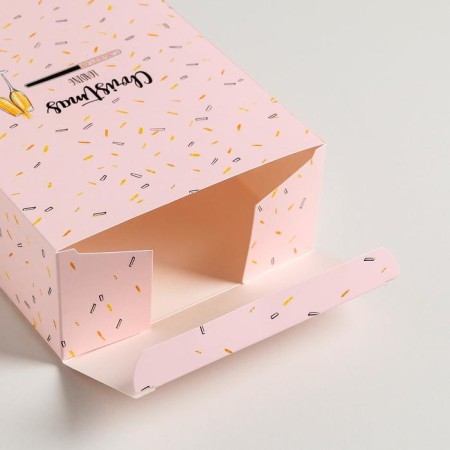 Folding box "heat and comfort", 16 x 23 x 7.5 cm, new year-2