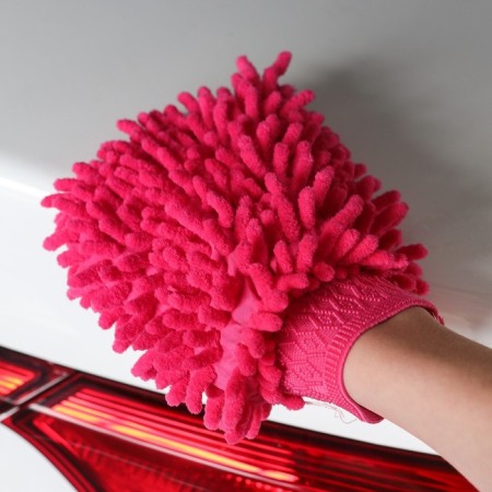 Torso cleaning mittens, two -sided, 17 × 13.5 cm, mix-1