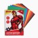 Cardboard Color, A4, 8 sheets, 8 colors, non -mercenary, bilateral, in the folder, 220 g/m², Avengers