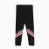 Leggings for girls, black color, height 170 cm